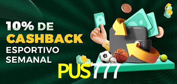 10% de bônus de cashback na PUS777